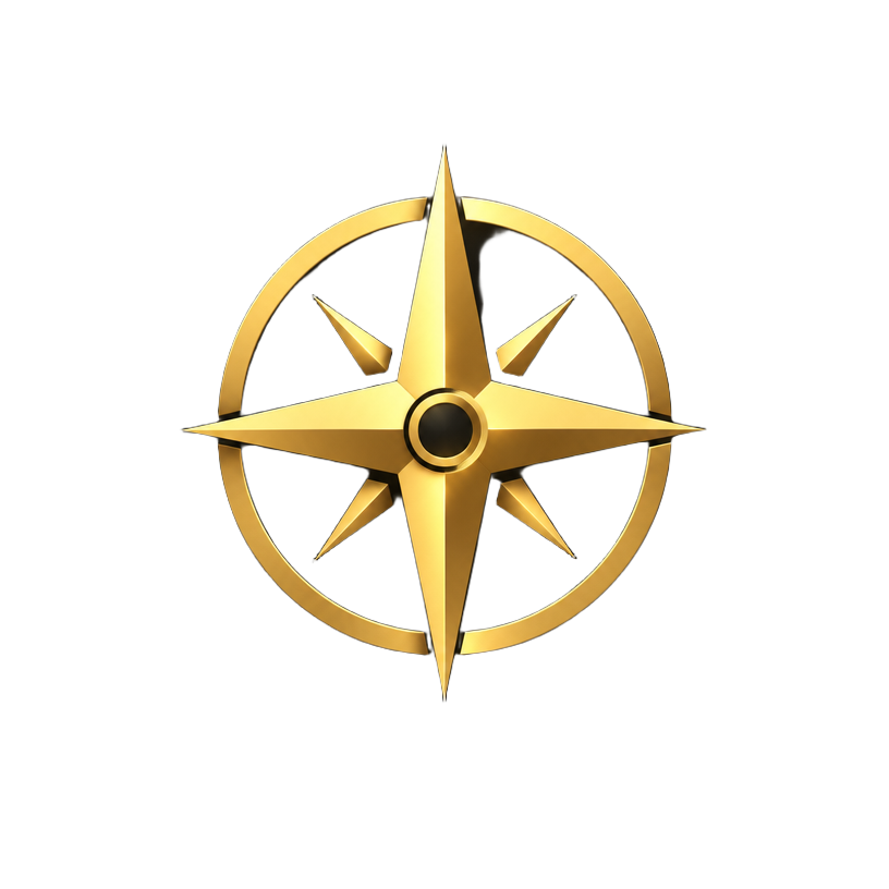 Tehuty Quest compass emblem